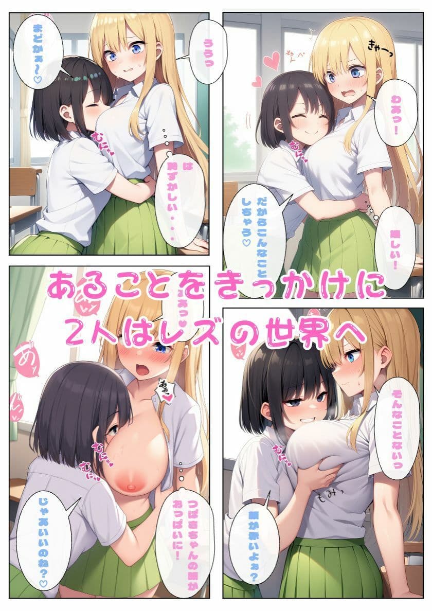 幼馴染JKある日友達から恋人へ！レズギャル百合セックスで交互にイキまくり！:本編55P＋おまけ158枚 サンプル画像 3