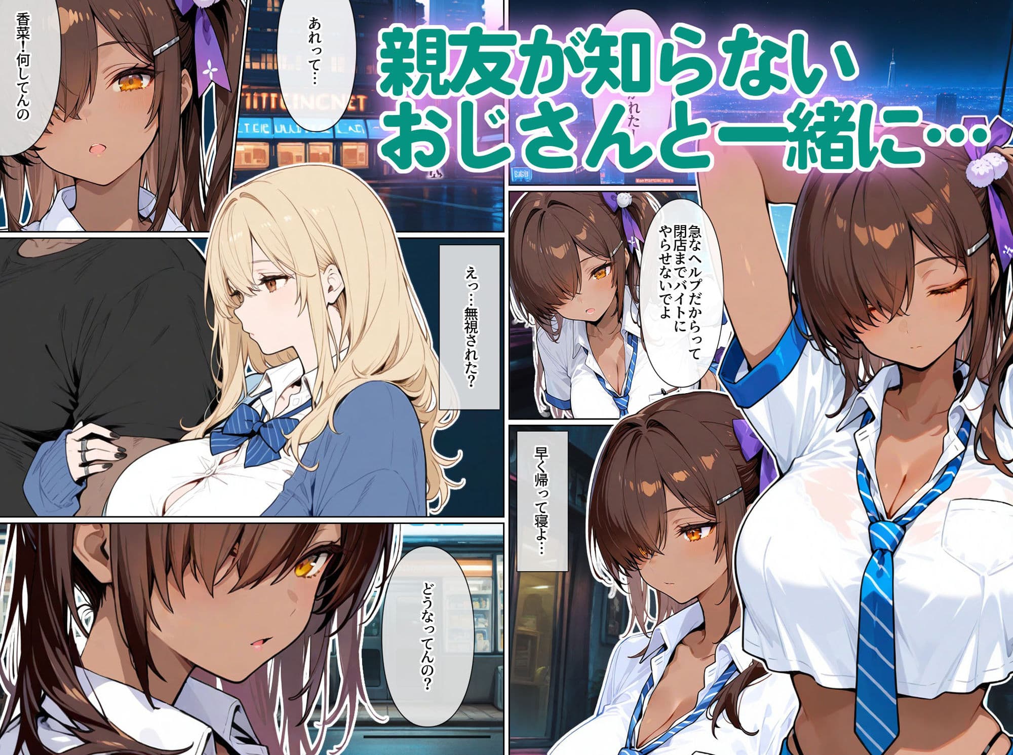 【FANZA版特別版】白黒ギャル催●快楽堕ちダージリンパール サンプル画像 1