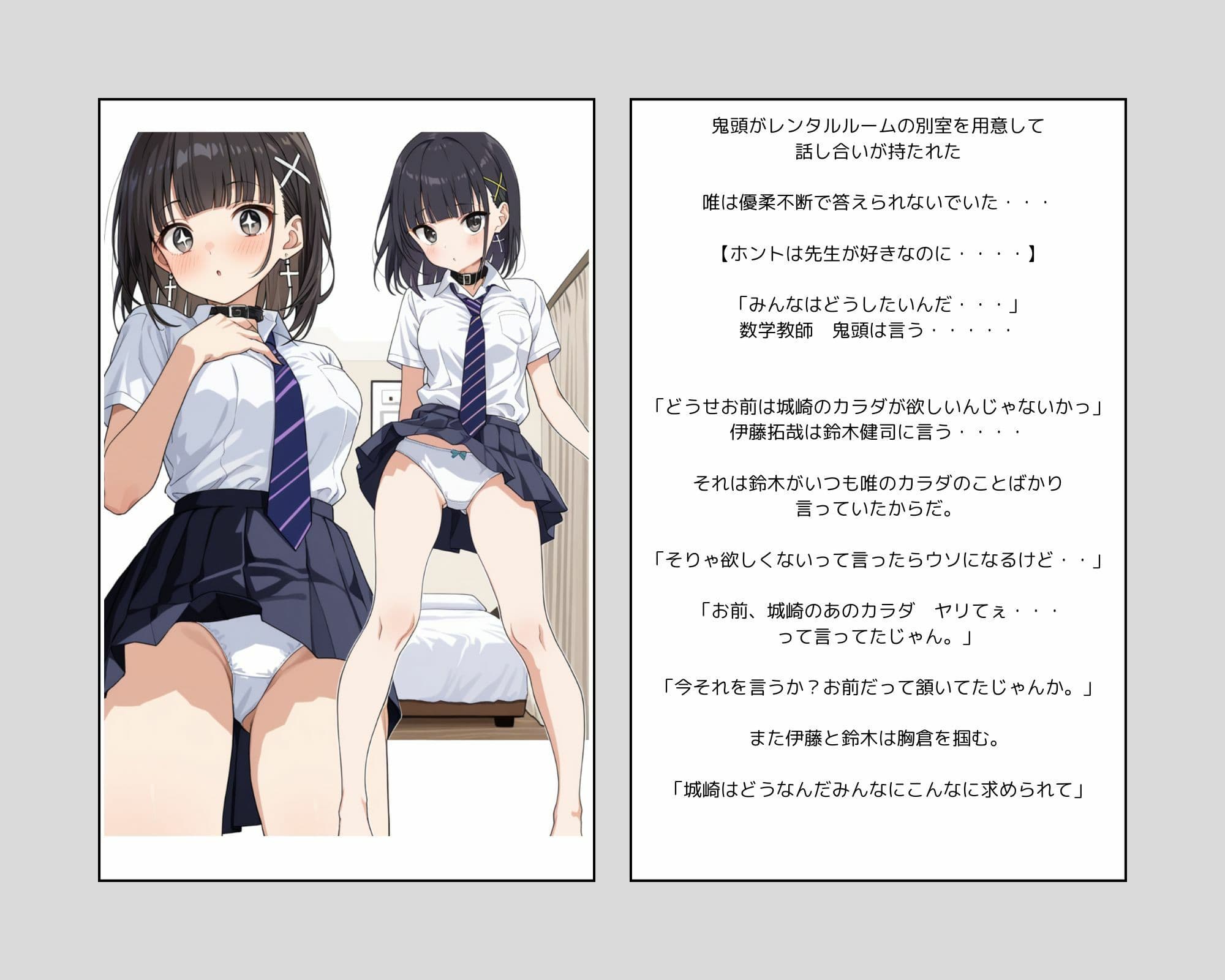 彼女の犯●れているところを見ていたい 僕らの学園アイドルの美少女が クラス担任にNTRされちゃう件 1 サンプル画像 4