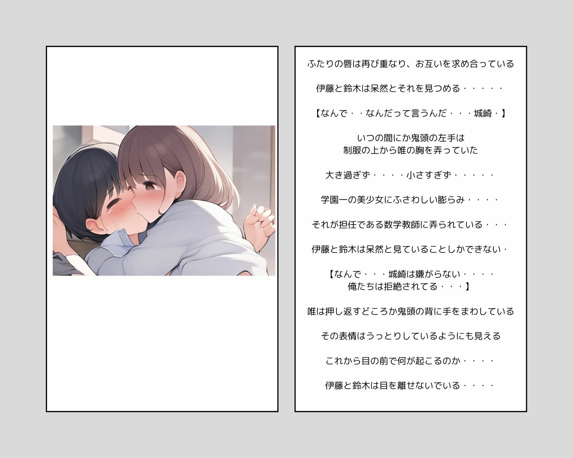 彼女の犯●れているところを見ていたい 僕らの学園アイドルの美少女が クラス担任にNTRされちゃう件 1 サンプル画像 9