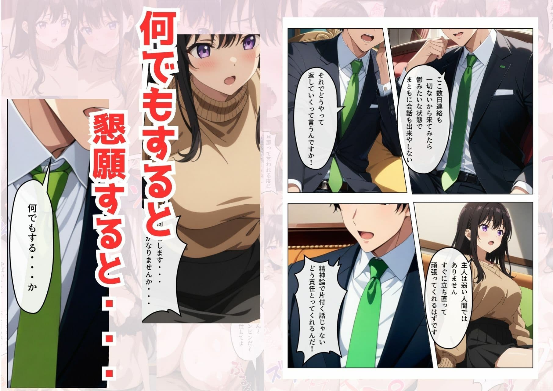 旦那の借金返済のために・・・ サンプル画像 2