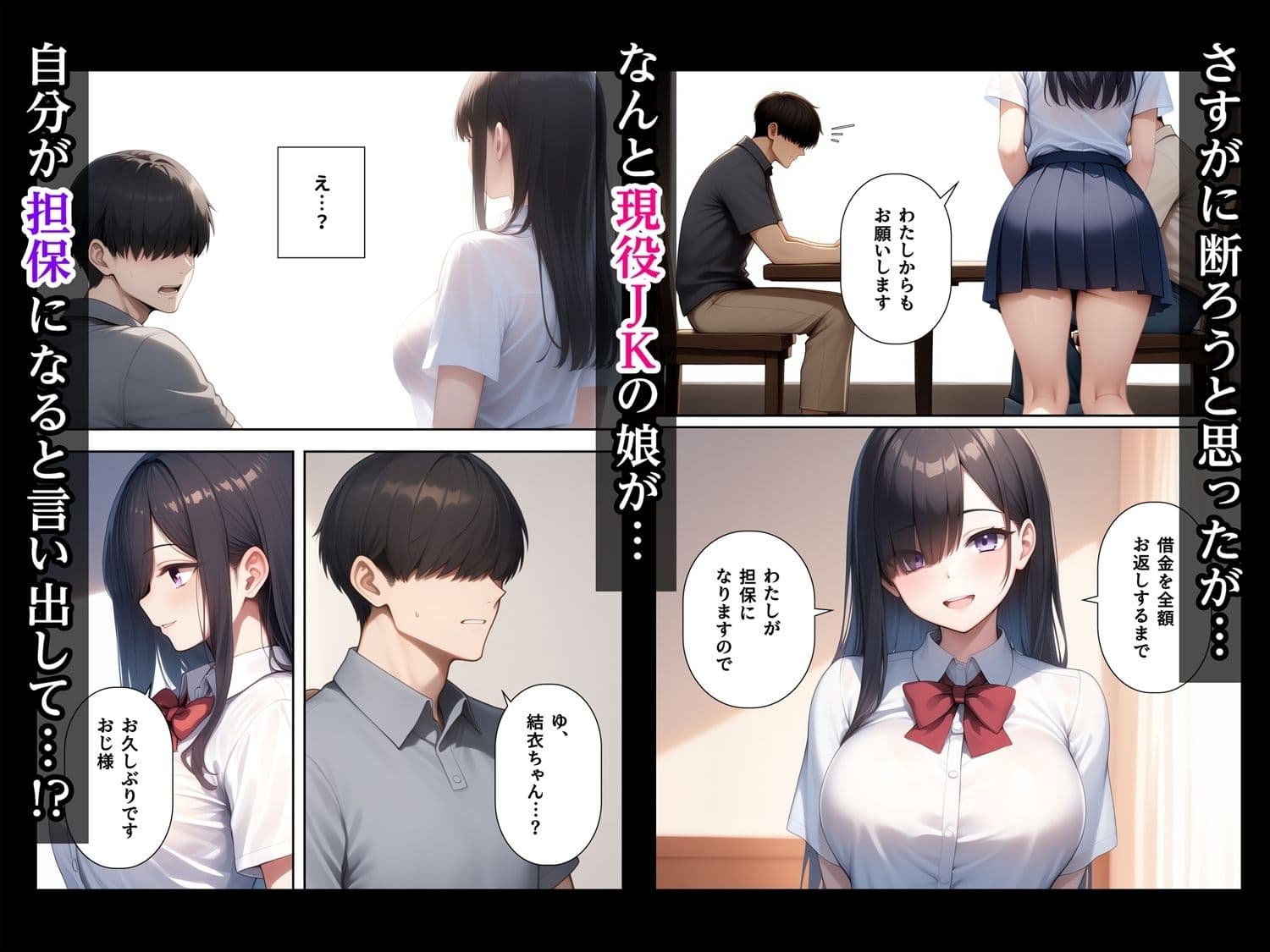 借金のカタは友人の娘 〜清楚な顔して毎晩俺に抱かれたがる〜 サンプル画像 2