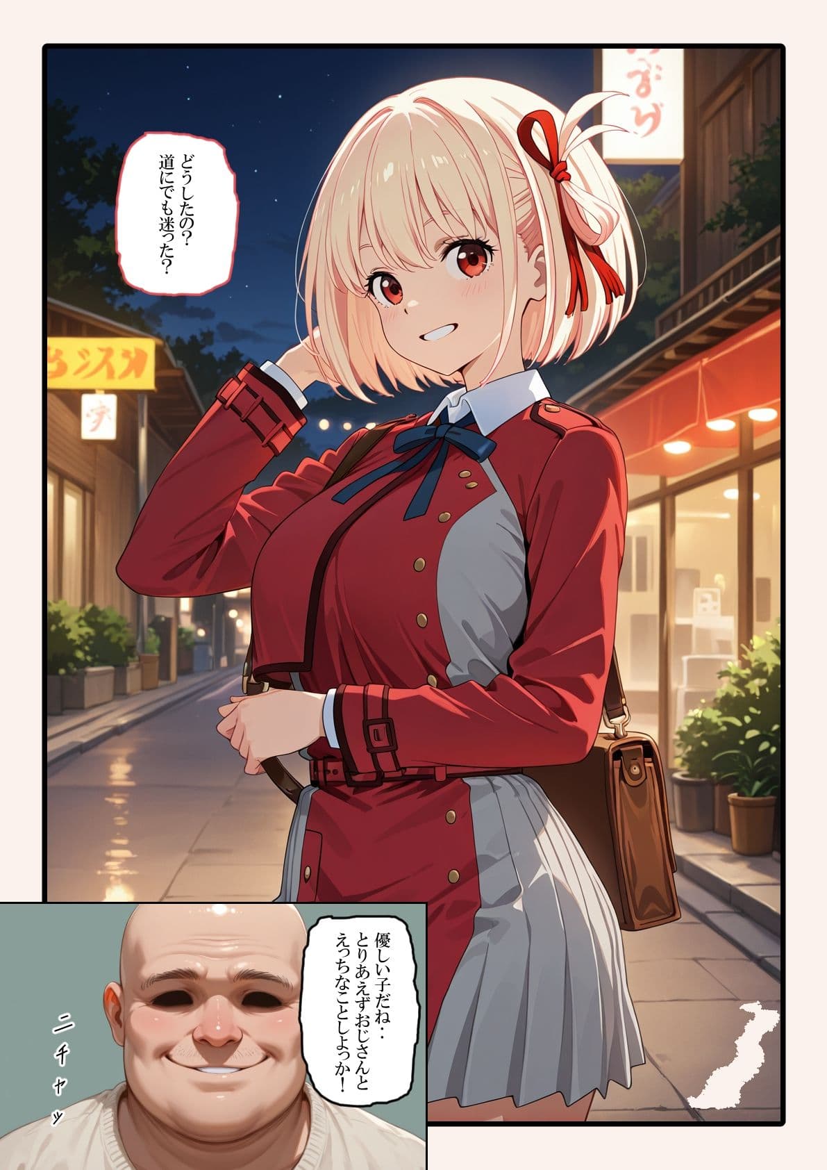 催●おじさんに喫茶リコリ●が狙われました。 サンプル画像 1