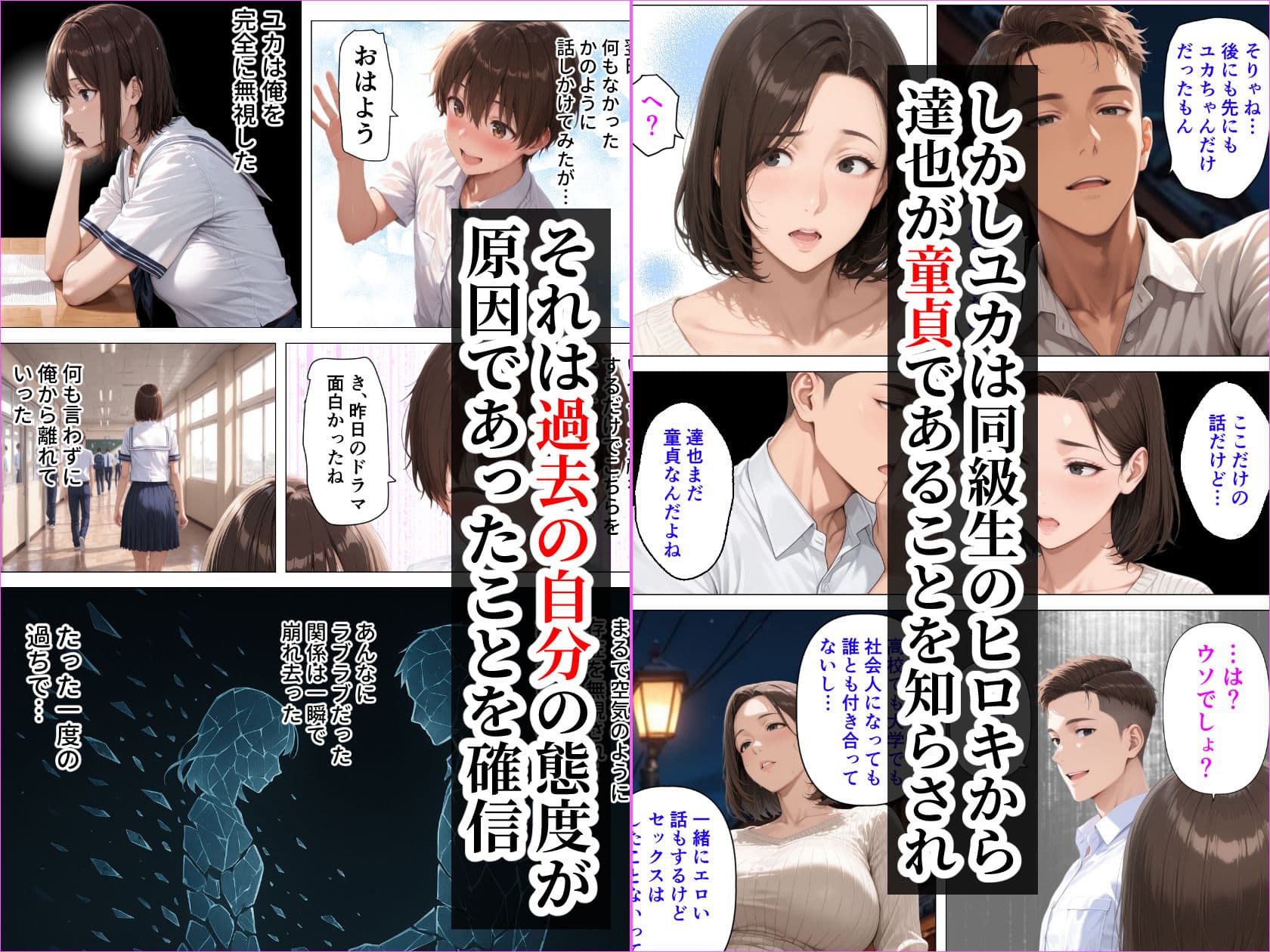 むちむち人妻になった元カノと同窓会で再会した童貞の濃密H  〜今日は私のカラダ好きに使って〜 サンプル画像 4