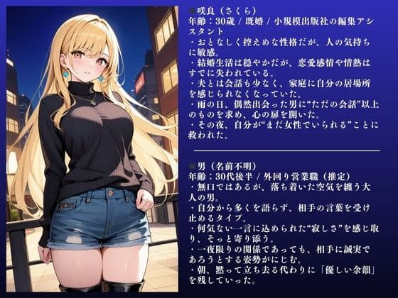 金髪美女咲良（30） 不倫SEX記録 〜人妻快楽NTR 〜 サンプル画像 2