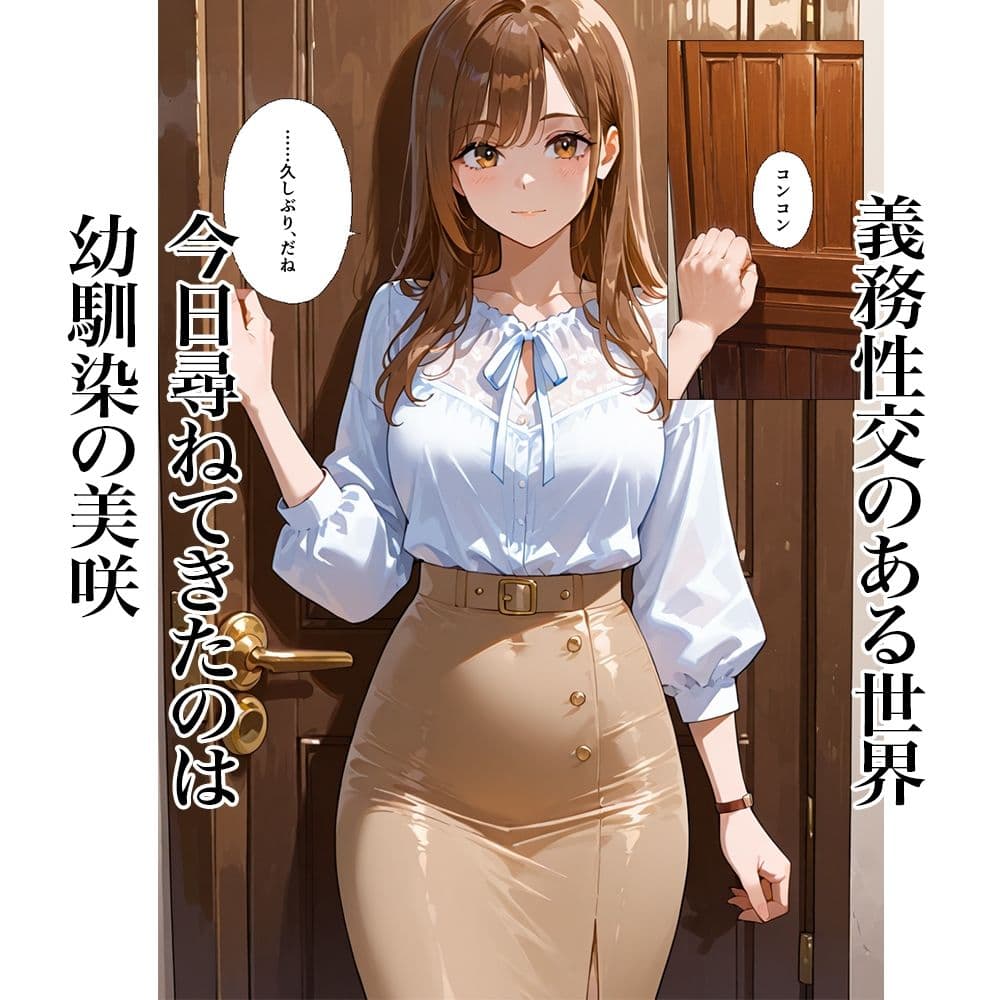 義務性交のある世界 〜今日の割り当ては幼馴染〜 サンプル画像 1