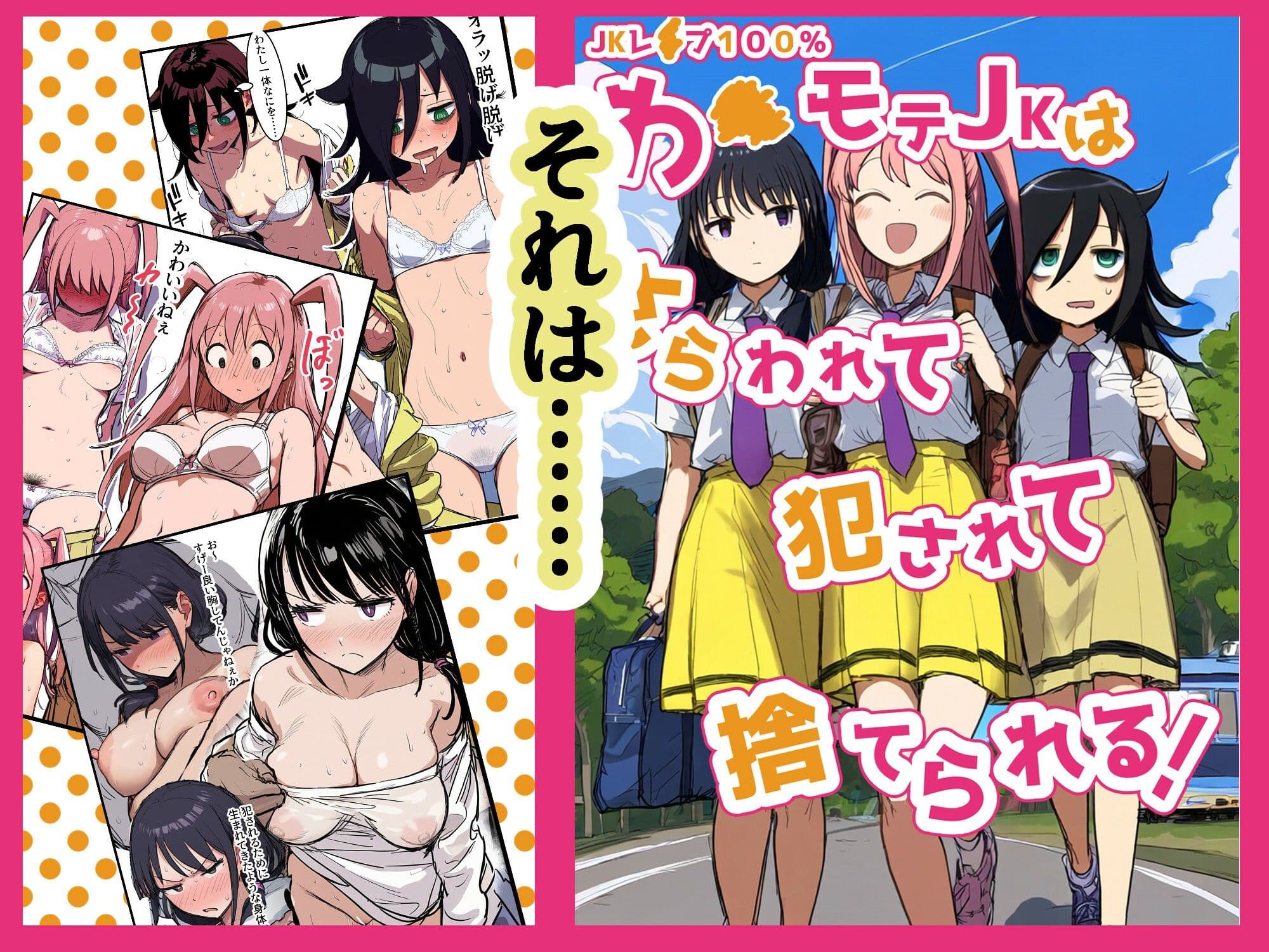 【JKレ●プ100％】わ●モテJKはさらわれて犯●れて捨てられる サンプル画像 4