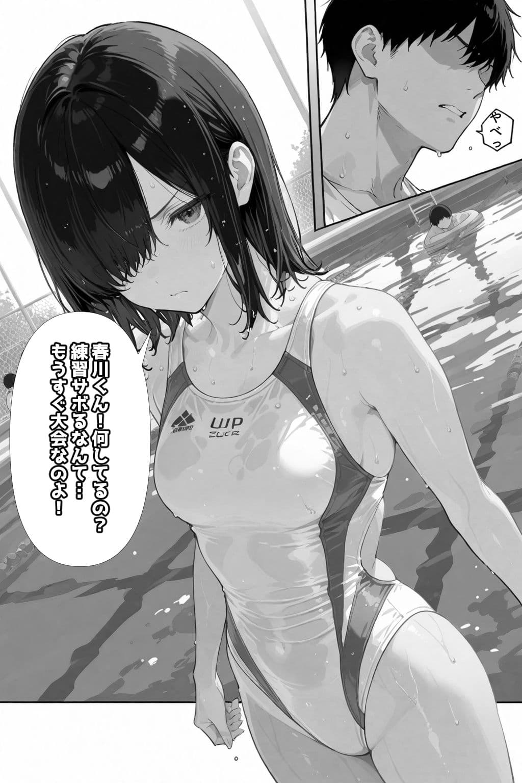 競泳女子の性スイッチ！ サンプル画像 4