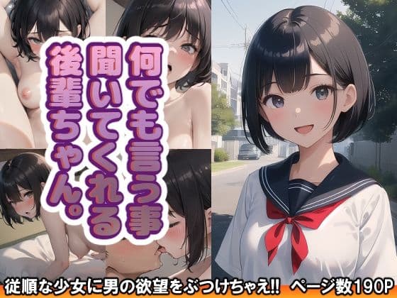 何でも言う事聞いてくれる後輩ちゃん。