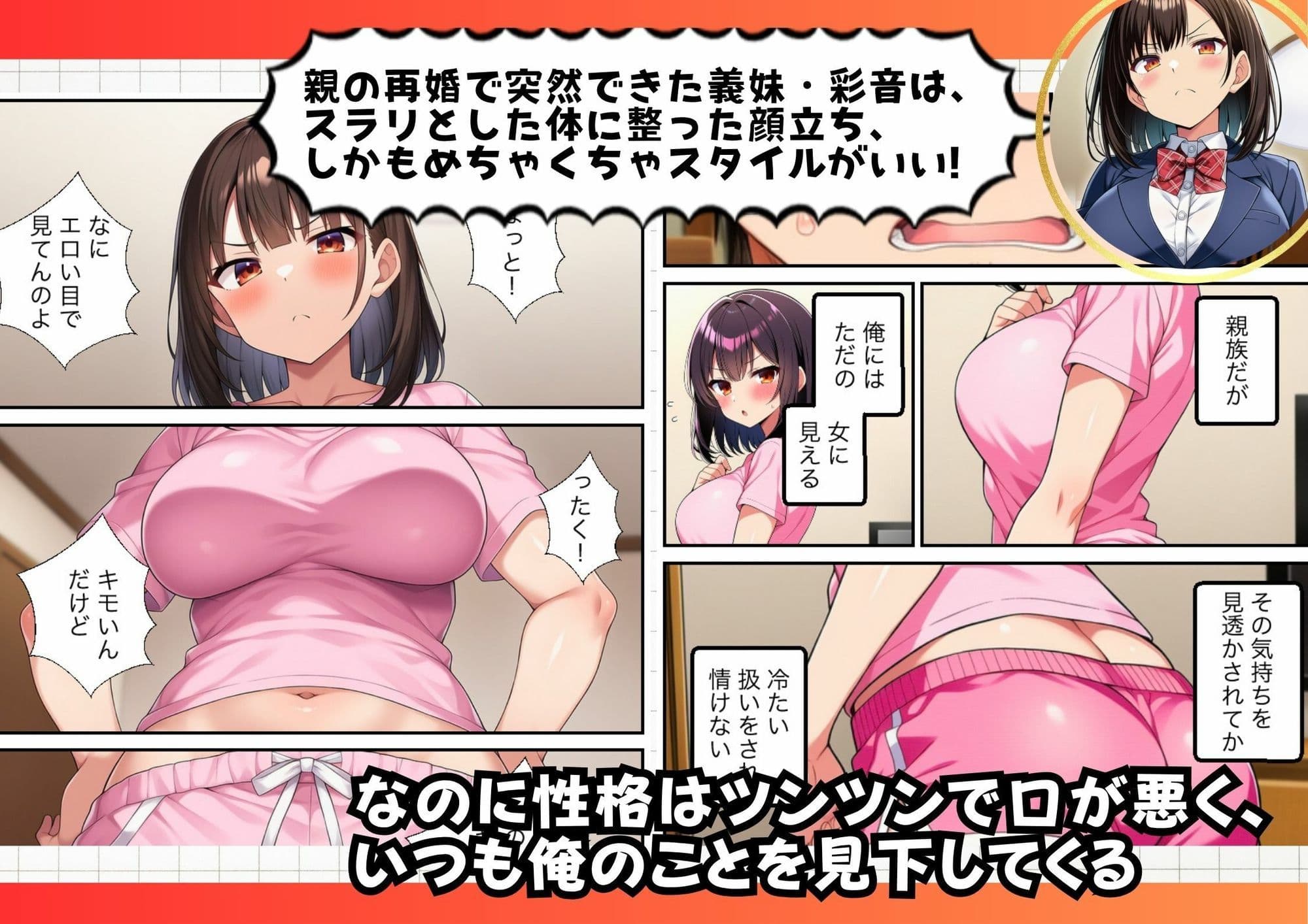 ツンデレ義妹を催●アプリで調教開始。兄の絶対命令で背徳セックス サンプル画像 1