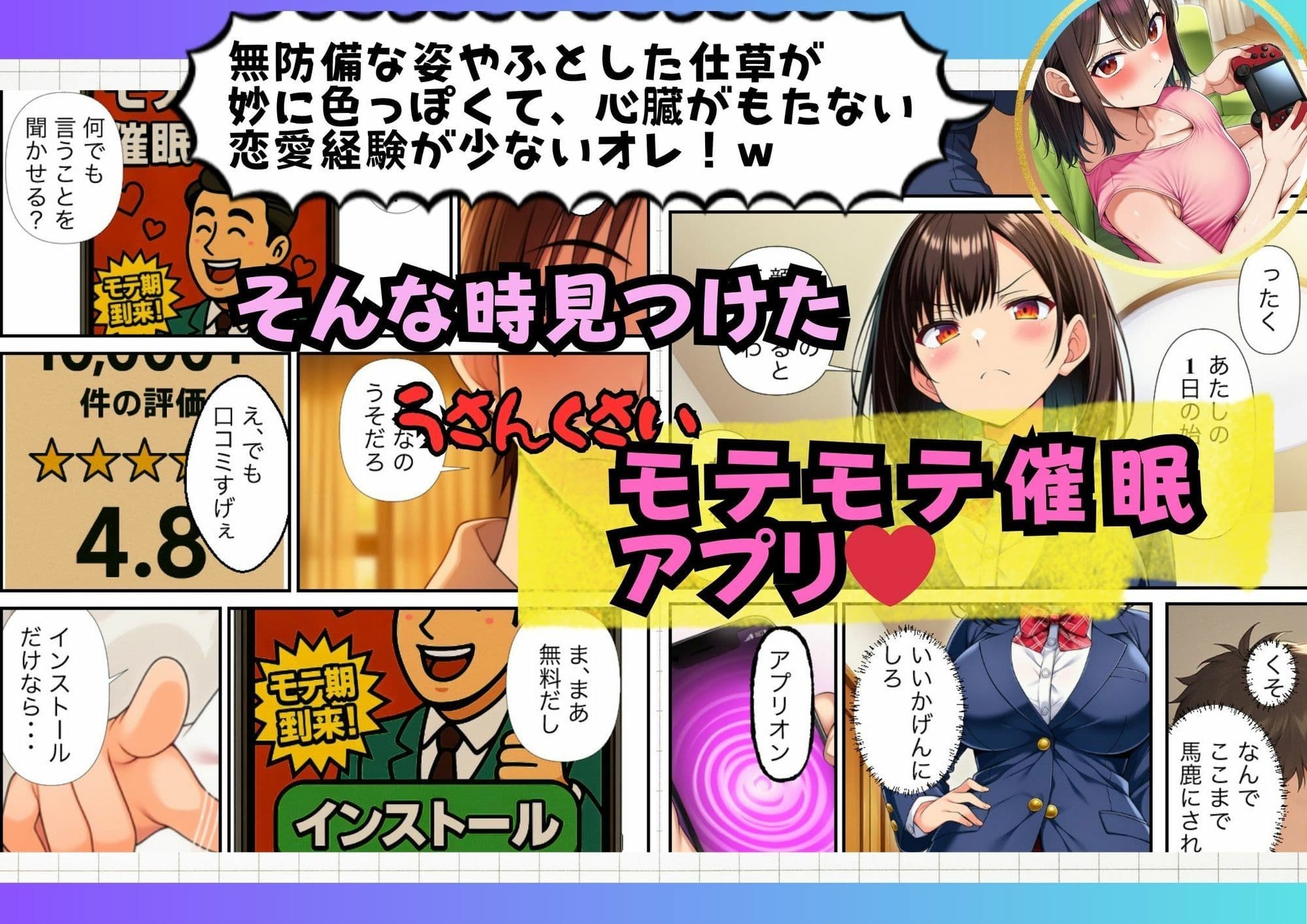 ツンデレ義妹を催●アプリで調教開始。兄の絶対命令で背徳セックス サンプル画像 2