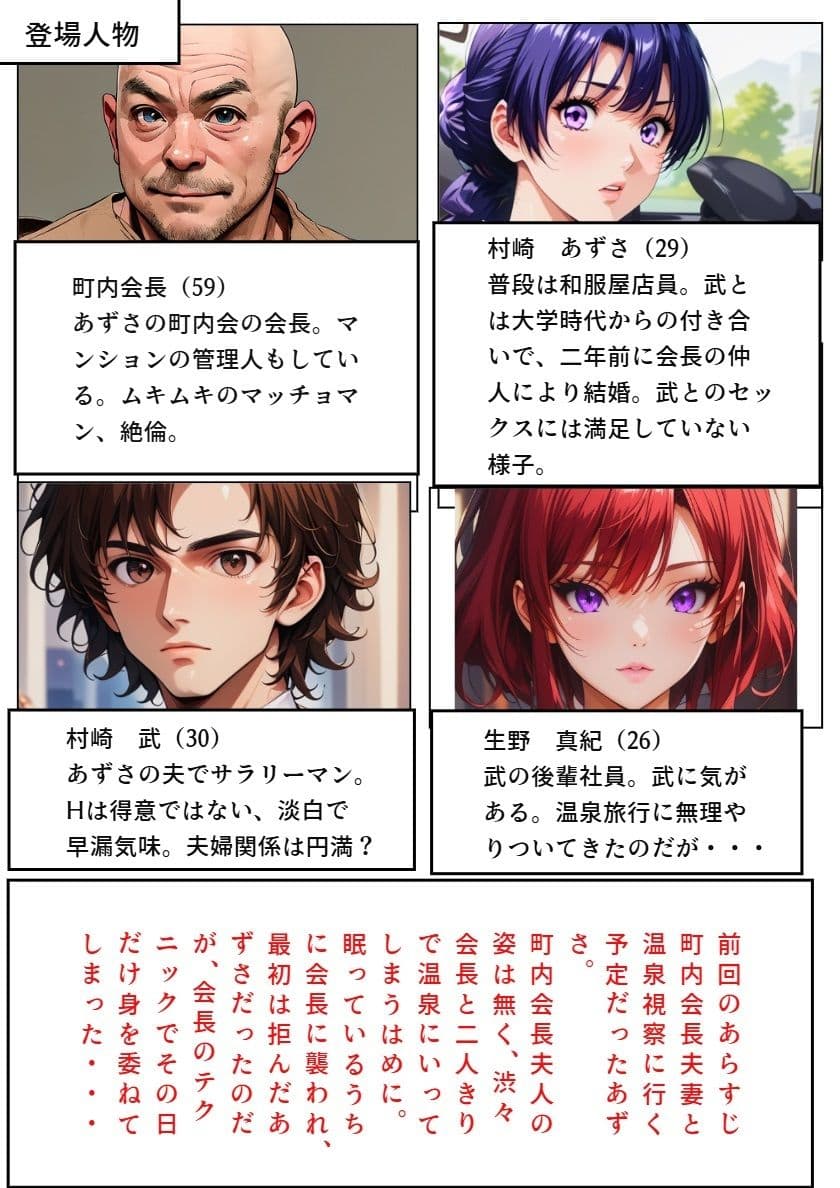 人妻とNTRと温泉旅行2 サンプル画像 2