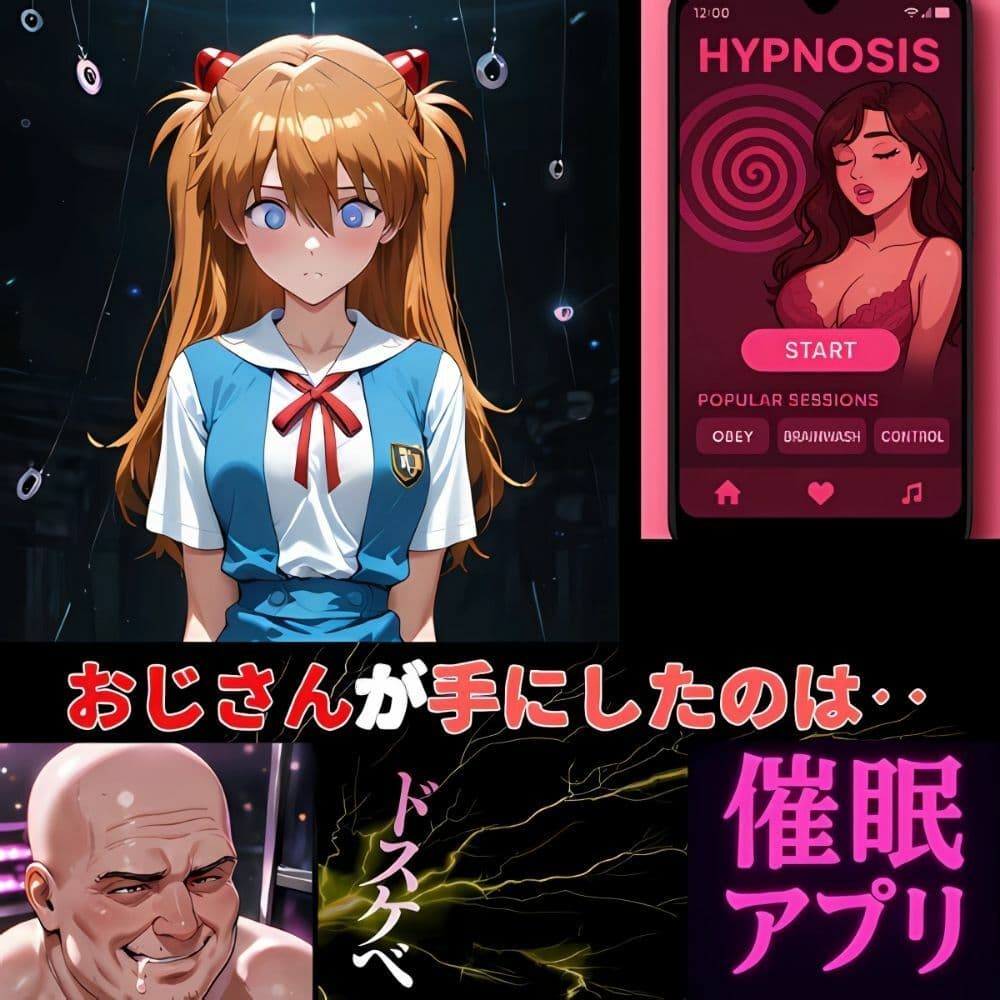 アスカ制圧完了‥おじのアプリに従順に！すべて命令通り サンプル画像 1