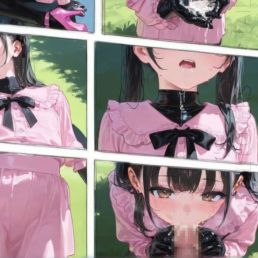 ラバー漬けにした地雷系彼女と過ごす12時間【123枚】 サンプル画像 7