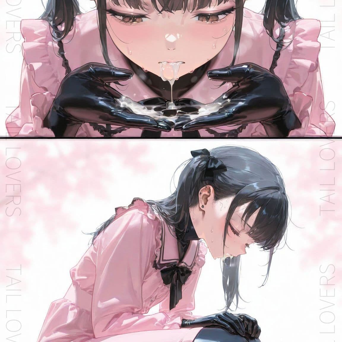 ラバー漬けにした地雷系彼女と過ごす12時間【123枚】 サンプル画像 8