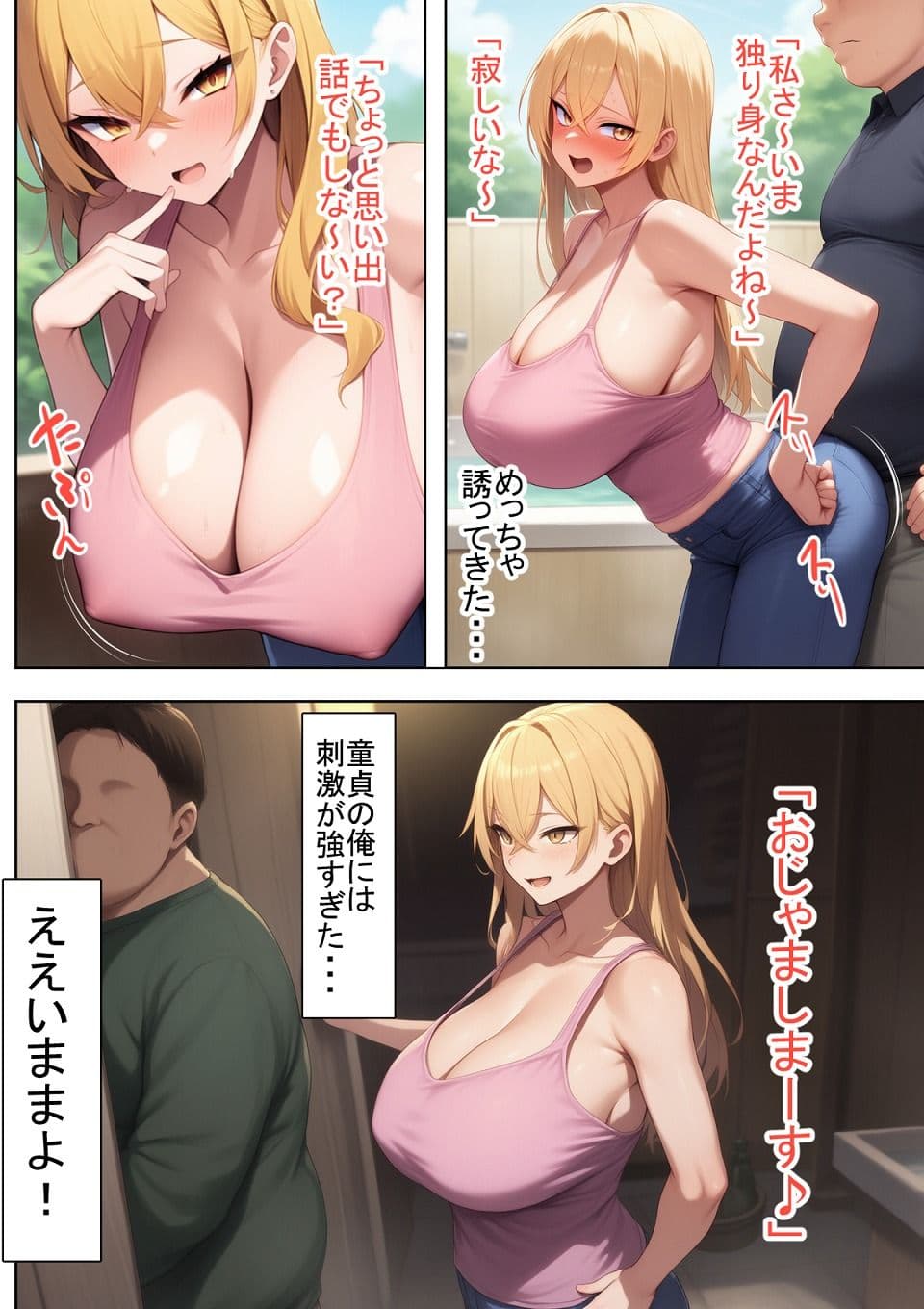 三十路すぎのギャルちゃんに筆おろししてもらう サンプル画像 2