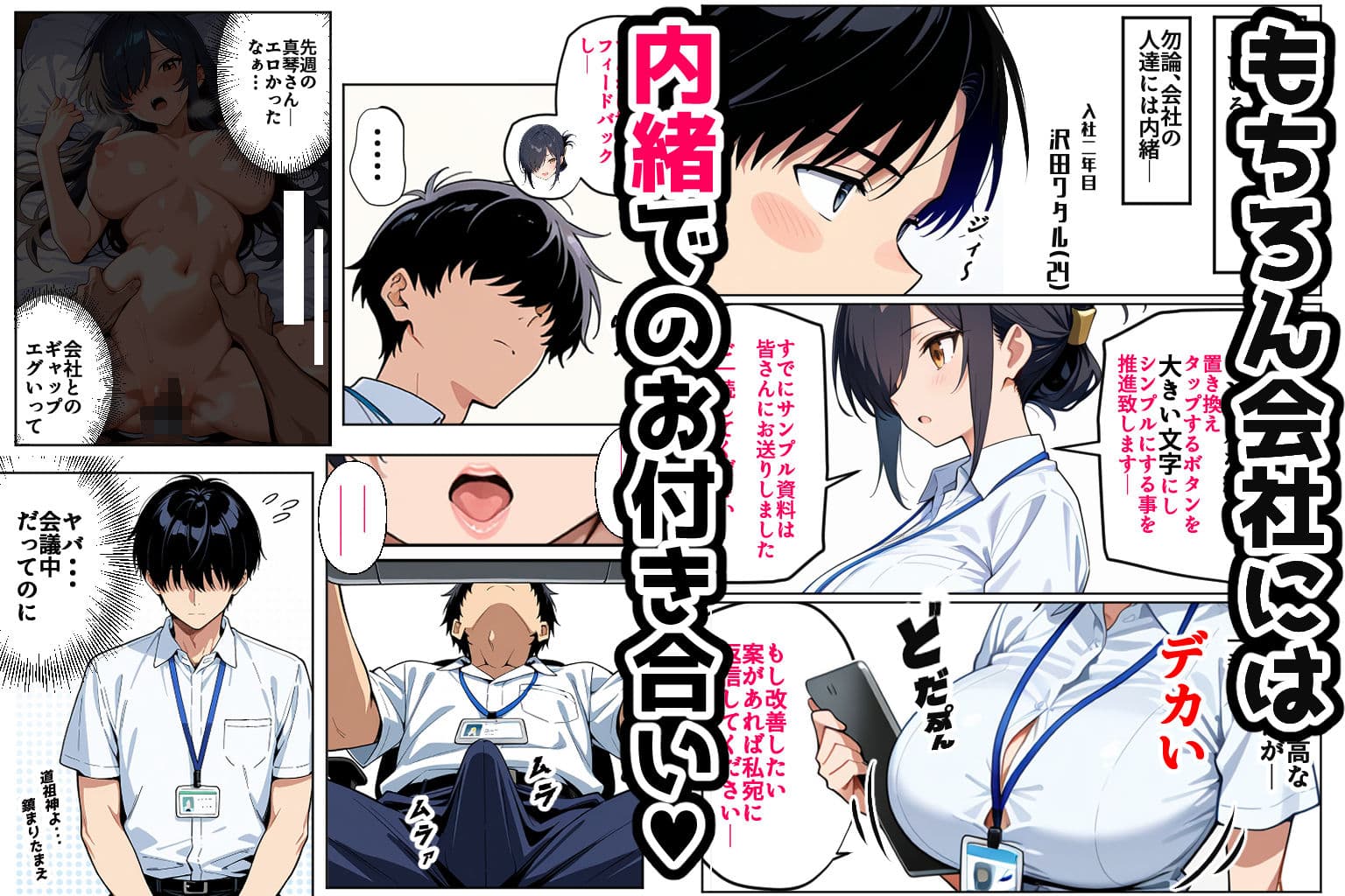 上司彼女が堕ちるまで（NTRカラーコミック195p） サンプル画像 2