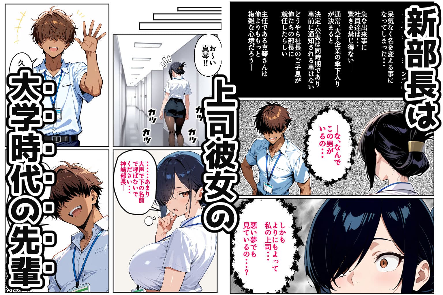 上司彼女が堕ちるまで（NTRカラーコミック195p） サンプル画像 7