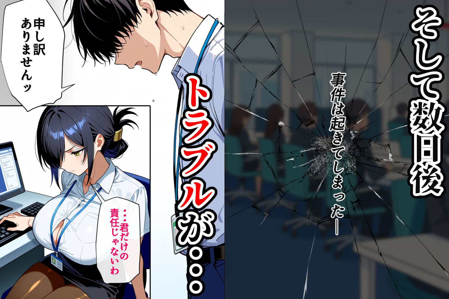 上司彼女が堕ちるまで（NTRカラーコミック195p） サンプル画像 8