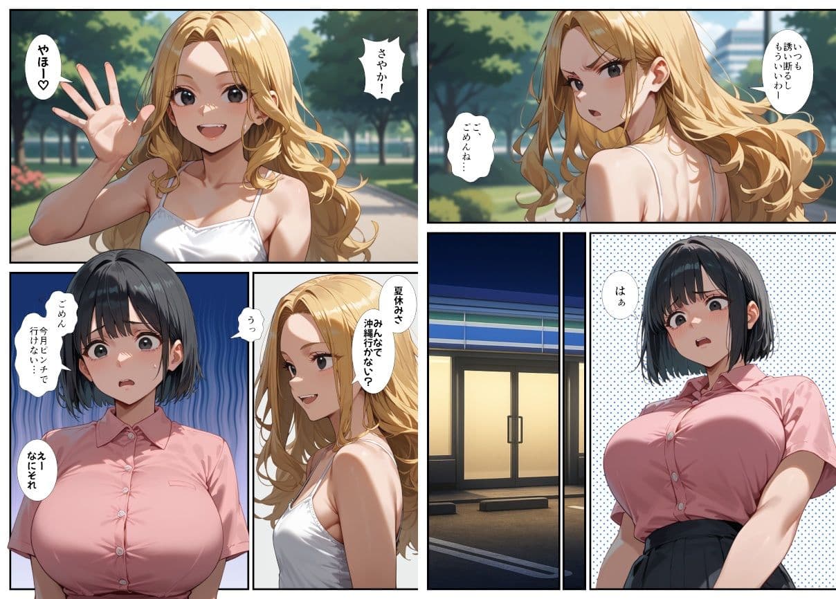 闇バイトでAVに出演したら人生終了した話 サンプル画像 2