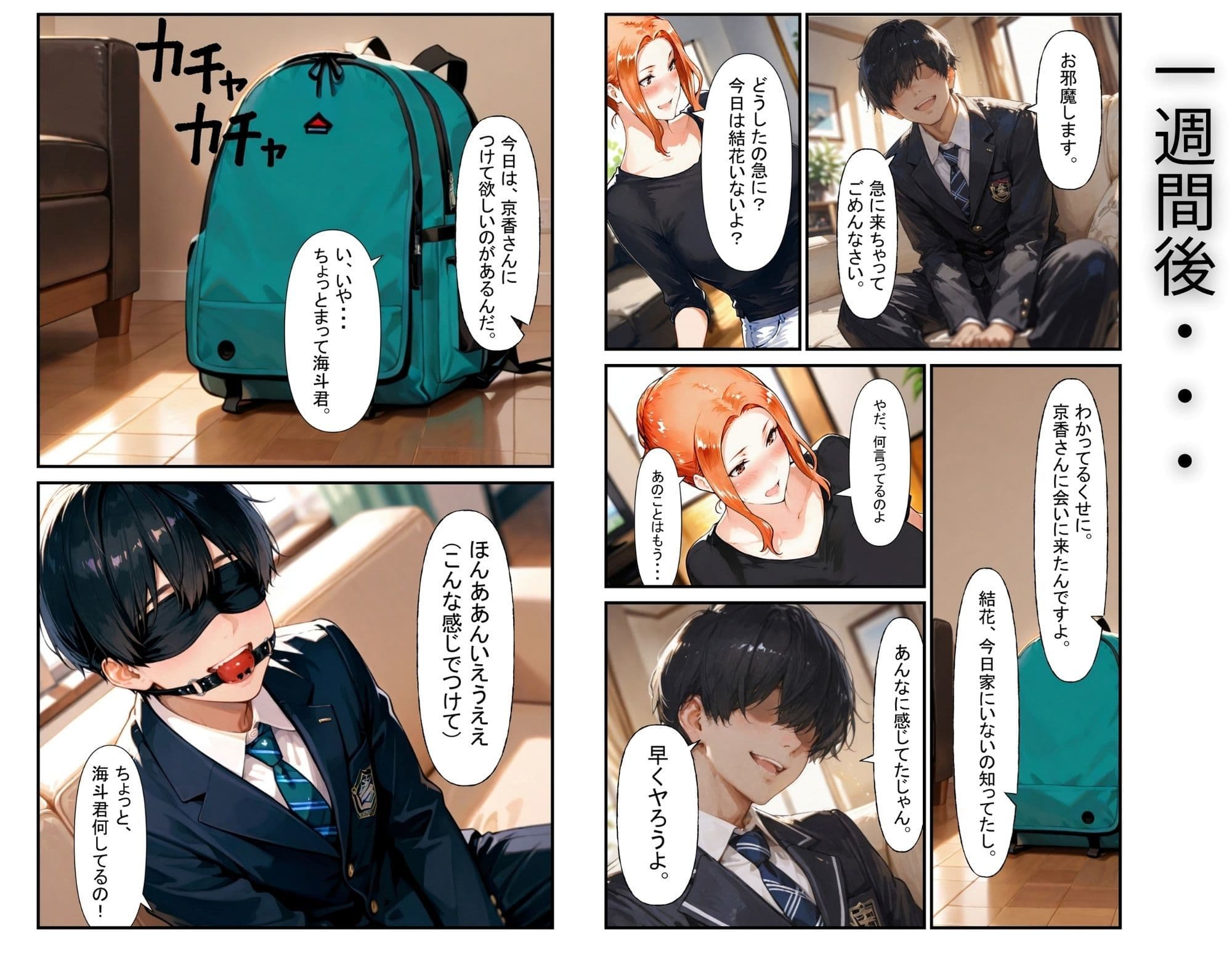 橘京香NTR事情 断りきれずに娘の彼氏と中出し サンプル画像 10