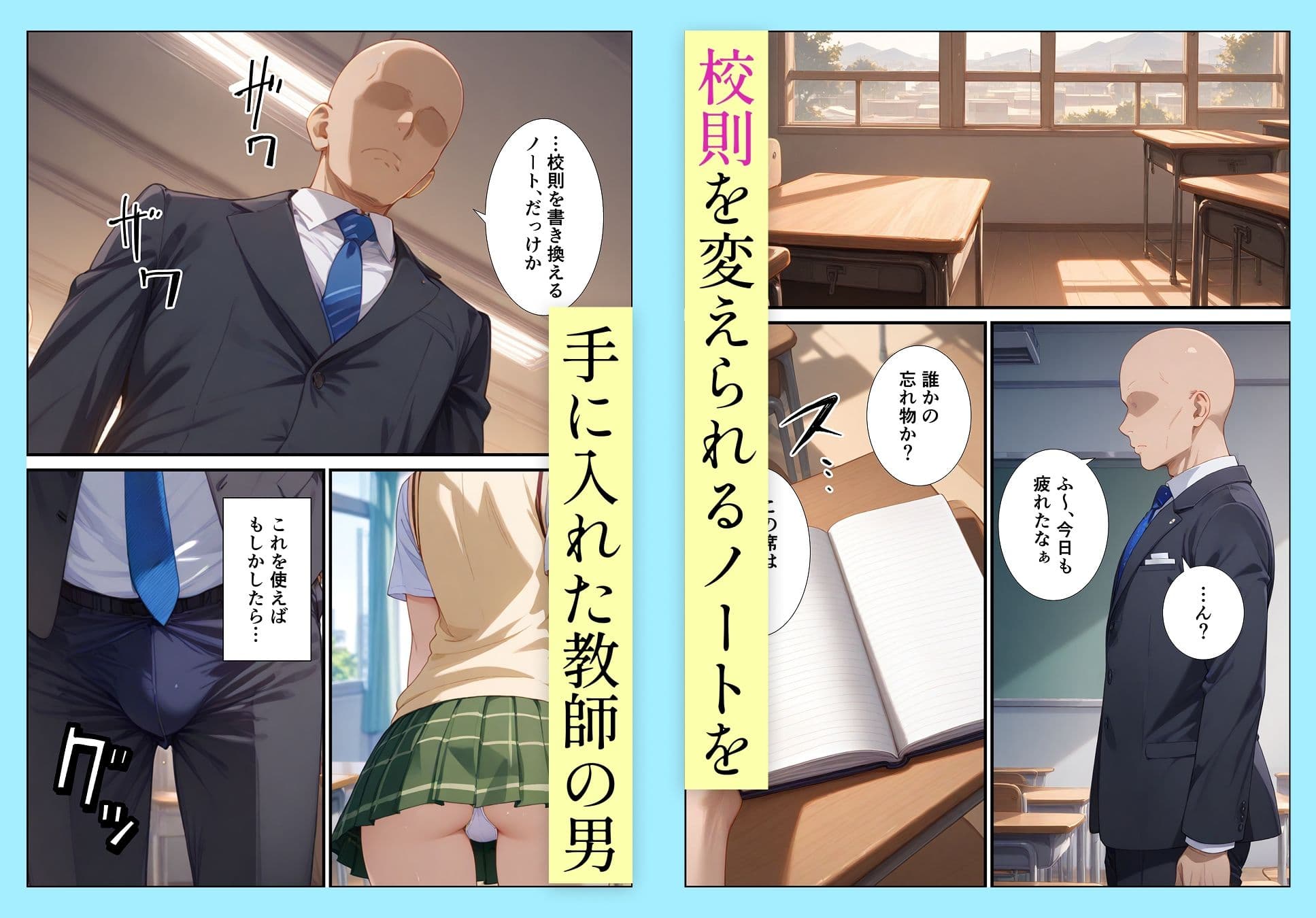 校則改変ハーレム計画 サンプル画像 1