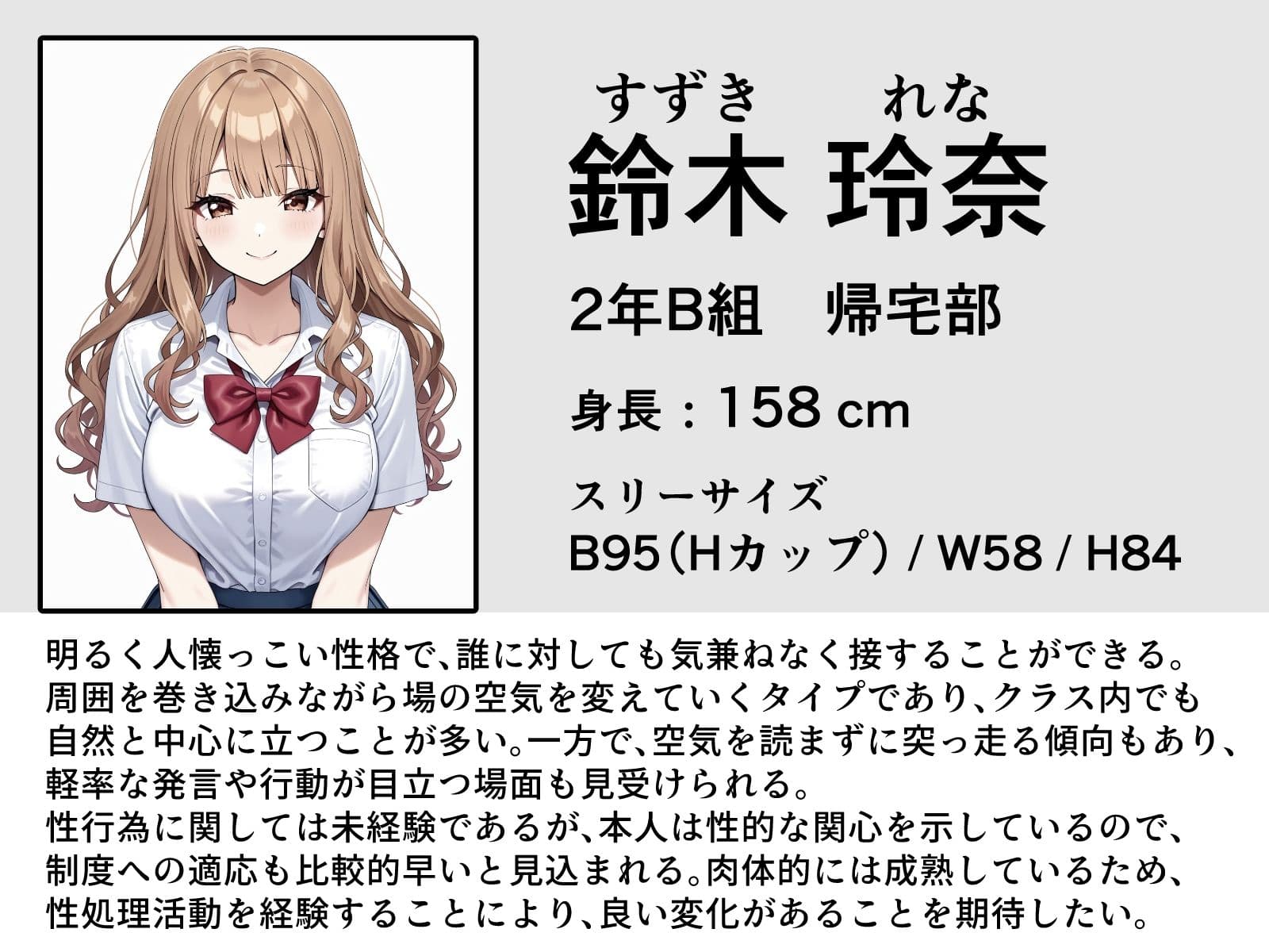 クラスの一軍ギャルと性処理ペアになれた話 サンプル画像 1