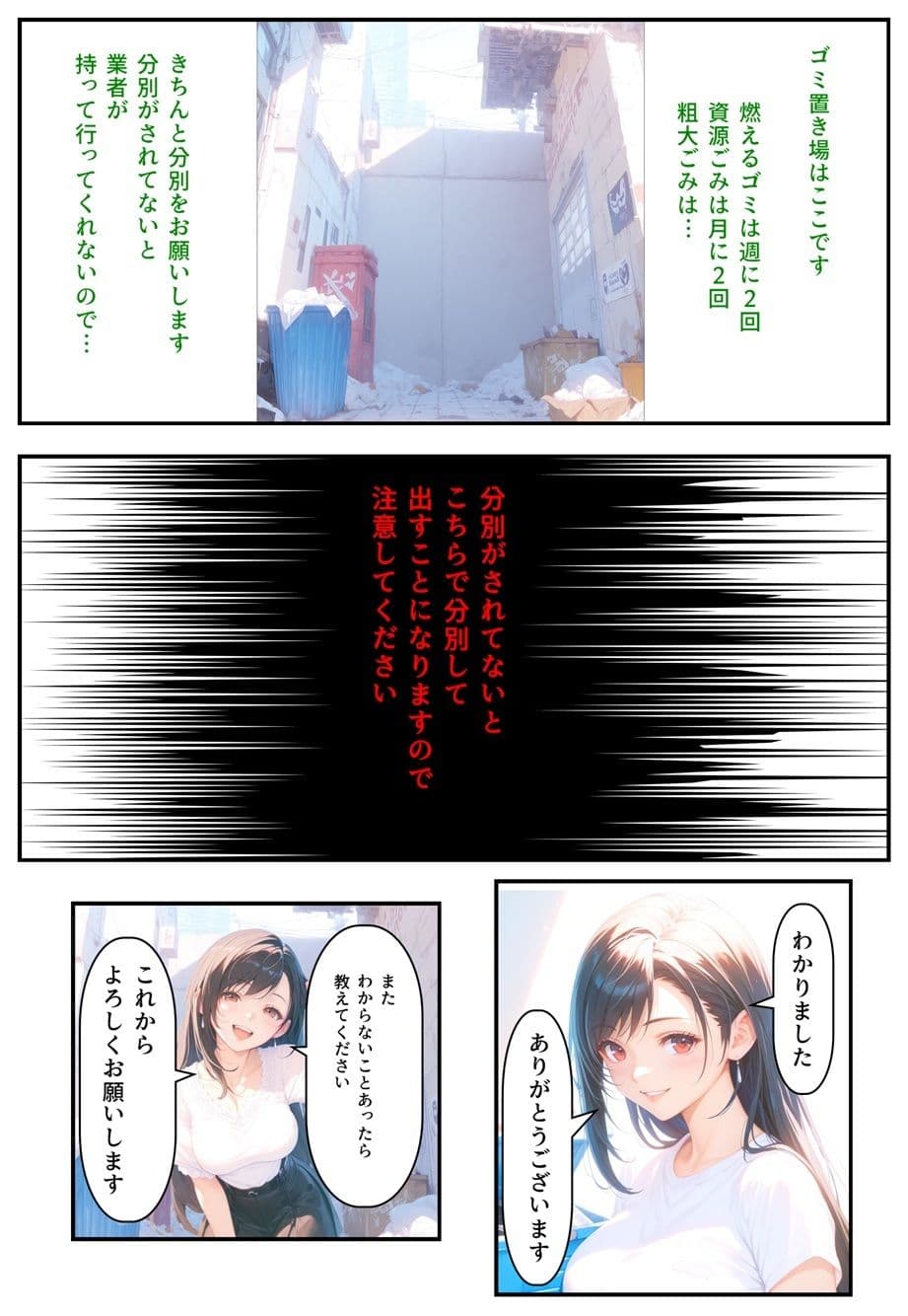 隣に可愛い子が引っ越して来たからゴミをあさってみた結果 梨佐亜美子編 サンプル画像 4