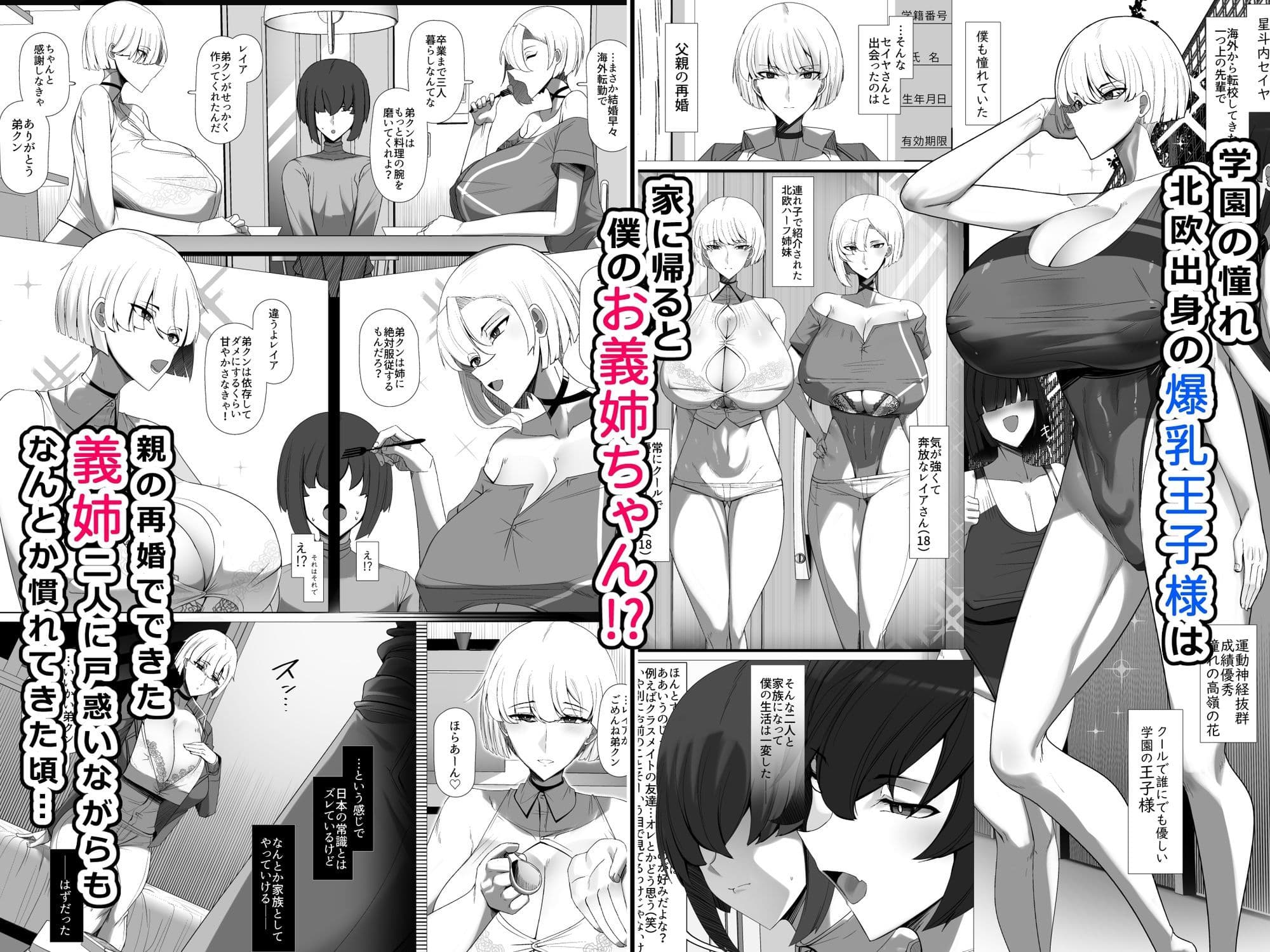 君のお嫁さんは北欧ハーフ王子様系デカチチボーイッシュお義姉ちゃん サンプル画像 1