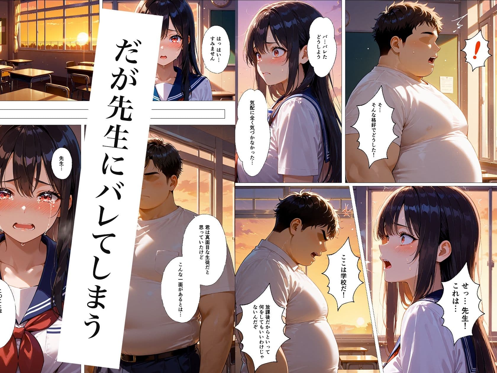 私の秘密がバレた日 サンプル画像 2