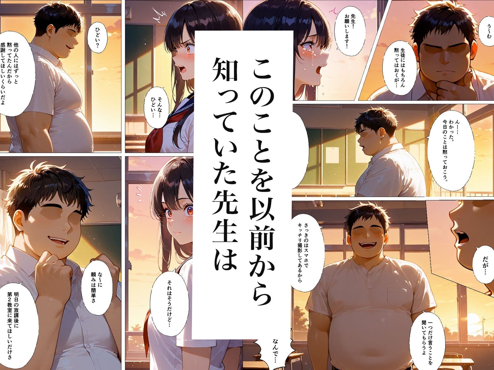 私の秘密がバレた日 サンプル画像 3