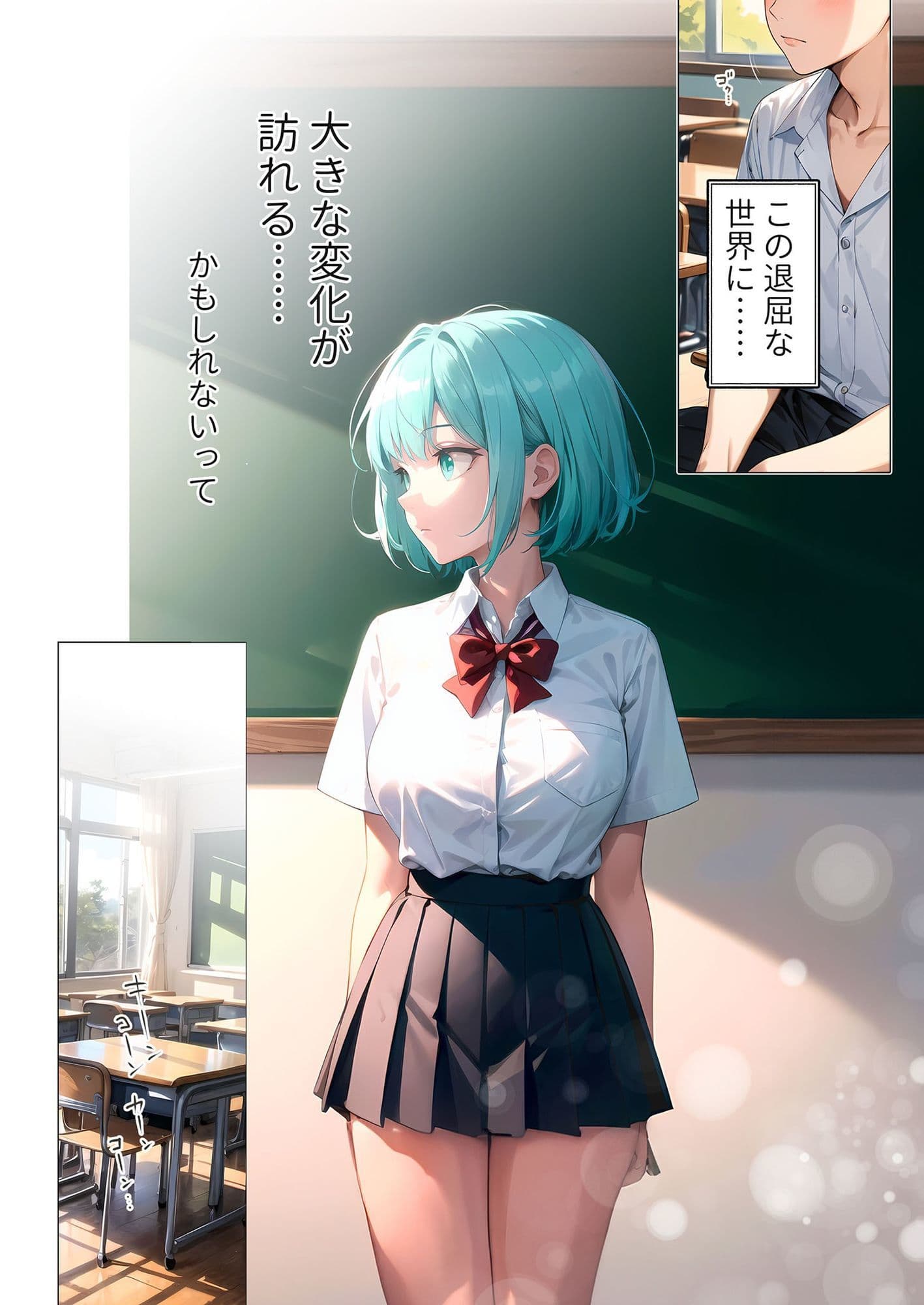 巨乳な××生にヤリたい放題 合冊版 サンプル画像 3