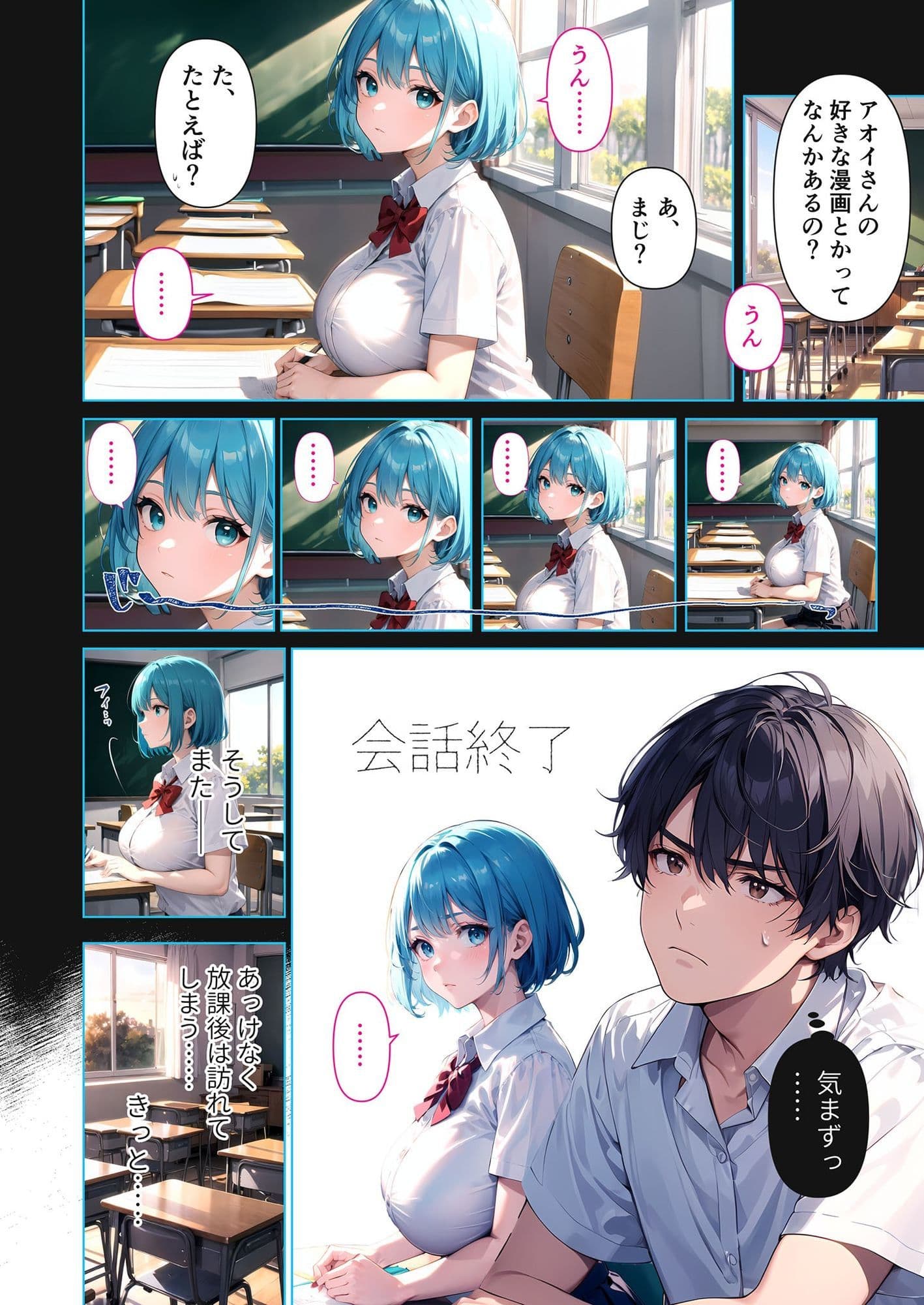 巨乳な××生にヤリたい放題 合冊版 サンプル画像 5