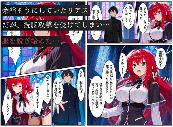 ハ●スクールD×Dハーレム連鎖堕ち〜催●・洗脳によって悪堕ち・闇堕ちしてしまう…〜 サンプル画像 2