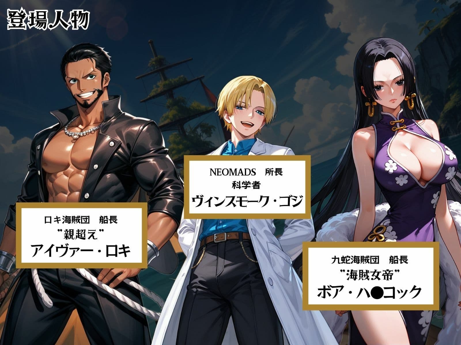 巨乳海賊狩り 4 〜海賊女帝電脳調教人格破壊〜 サンプル画像 2