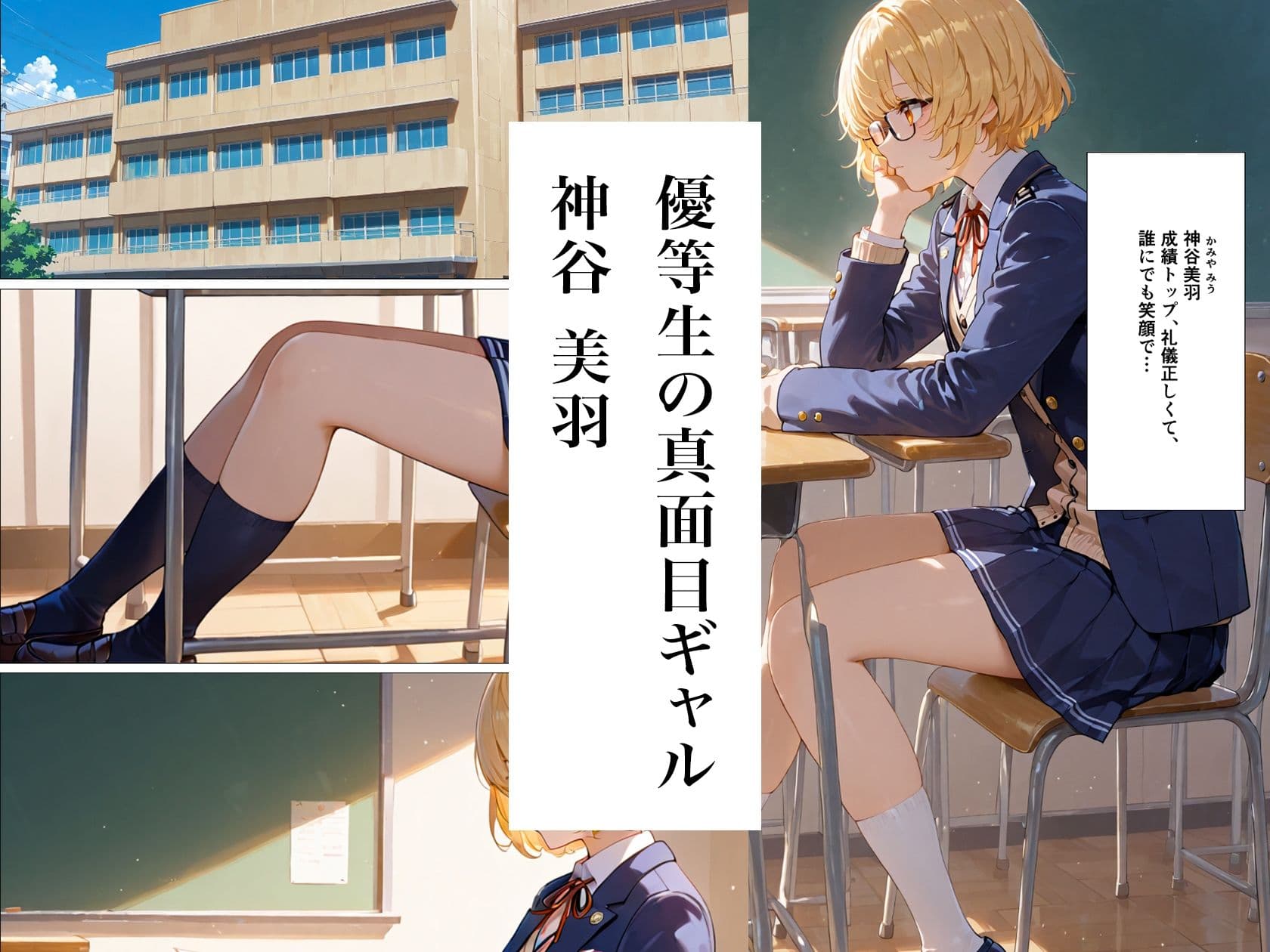 真面目ギャルは夜だけ淫乱 サンプル画像 2