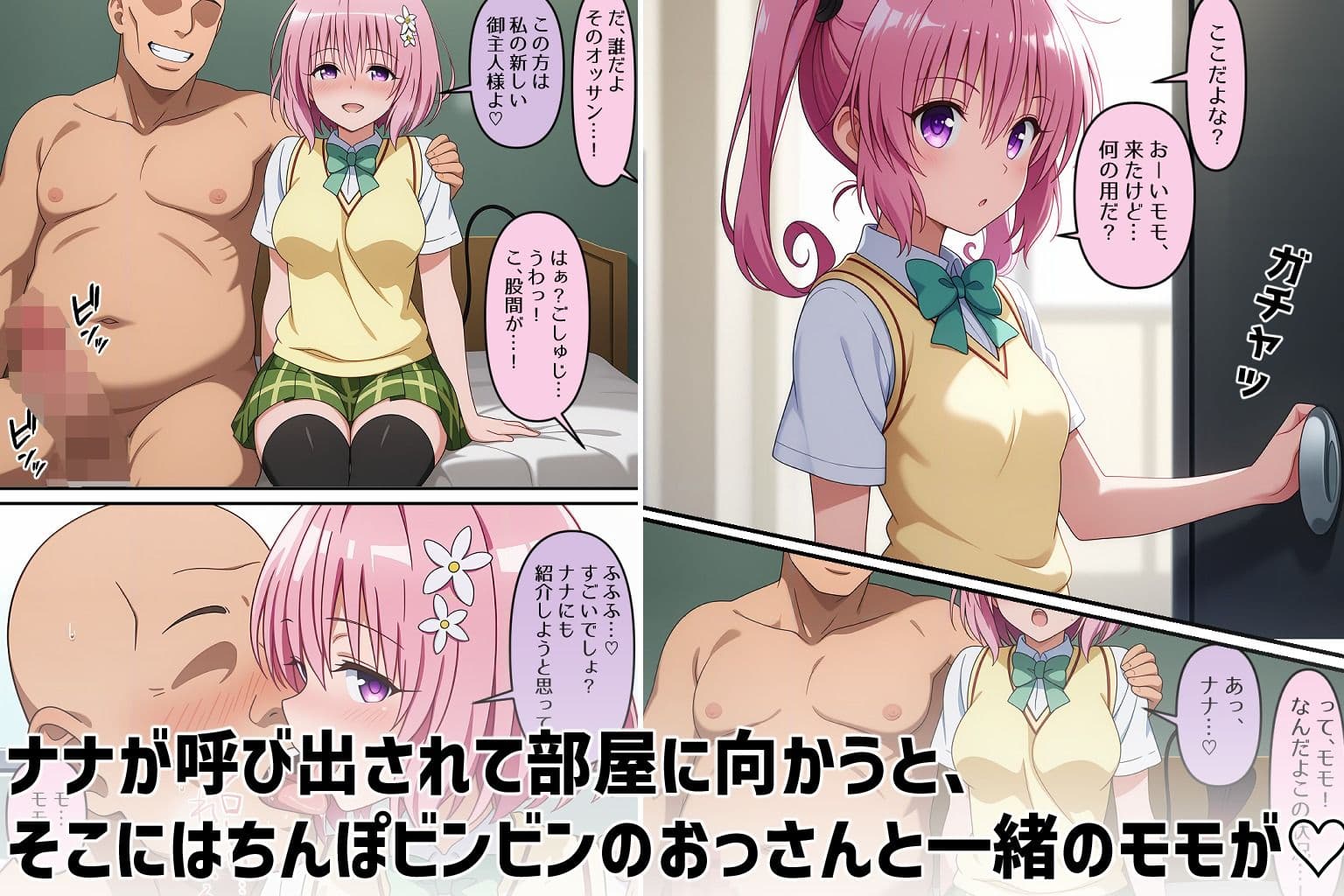 とらぶる少子化対策  モモ＆ナナ編 サンプル画像 1