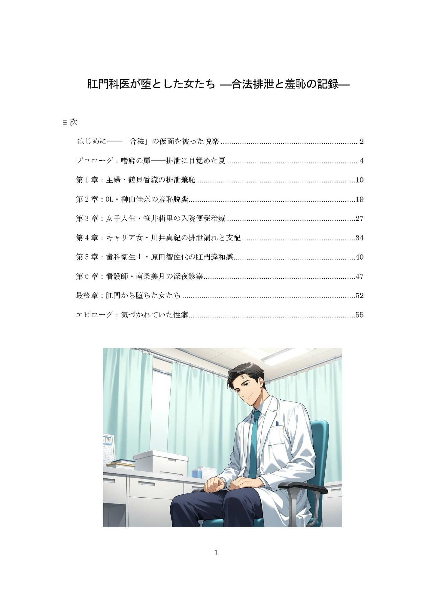 肛門科医が堕とした女たち ―合法排泄と羞恥の記録― サンプル画像 2