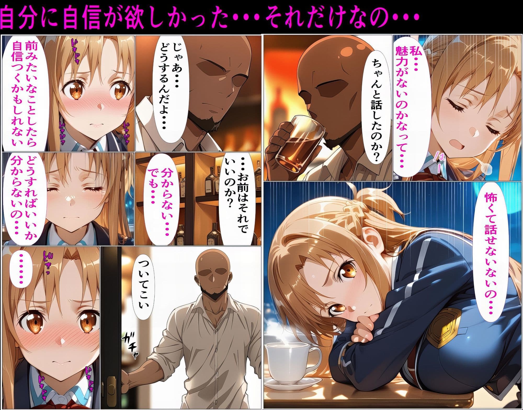 黒の剣士の三角関係5〜やめて！って言いながら壊されるの待ってた〜 サンプル画像 1