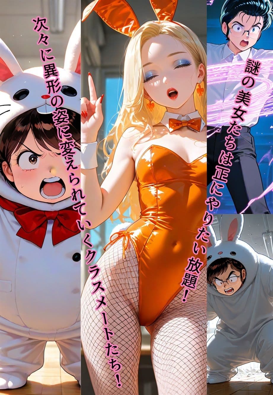 うさぎ大使降臨！？〜バニー（♂）1000年契約で大パニック！〜 サンプル画像 2