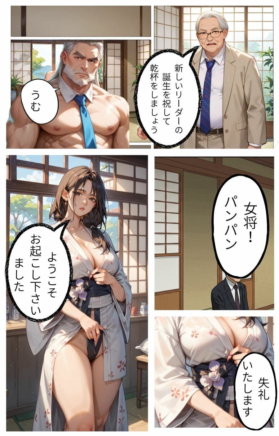 そして僕は総理になった〜しゃぶしゃぶとノーパンの国会で〜 サンプル画像 1