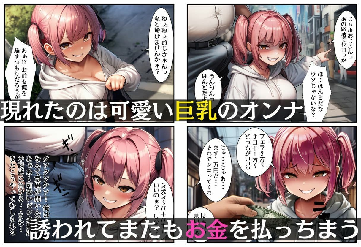 ナメてるふたなり娘をわからせて路地裏調教【18禁エロコミック】 サンプル画像 2