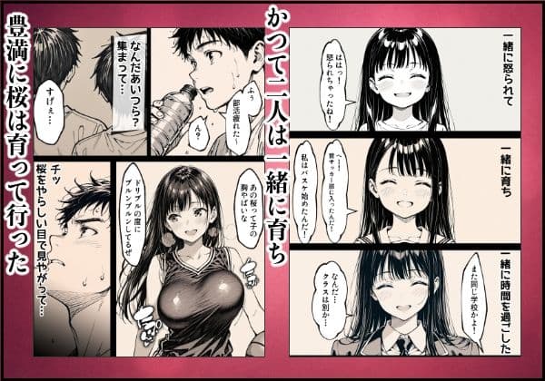 好きだと言えずに目の前で奪われた幼なじみに風俗で再開する話 サンプル画像 4