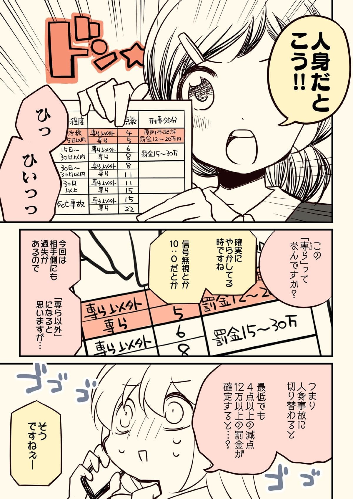 バイクで人を轢いた話。 サンプル画像 8