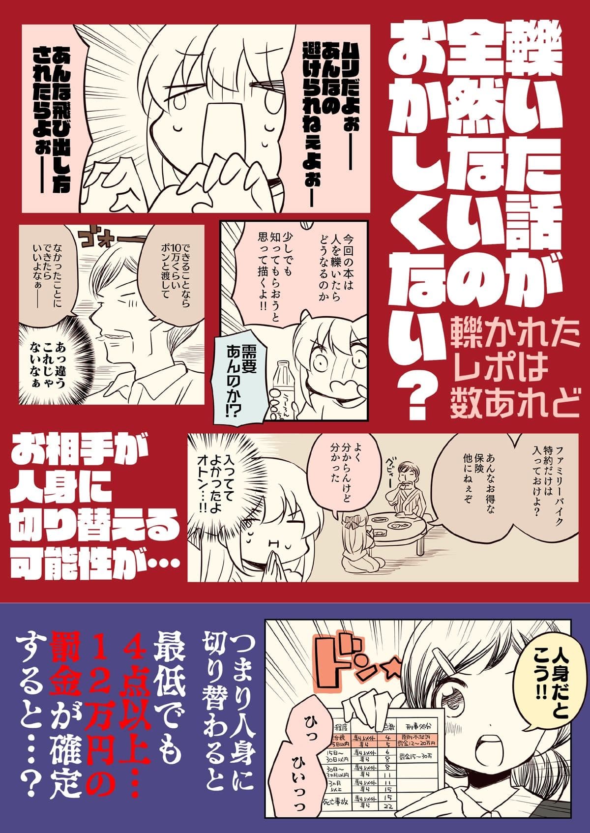 バイクで人を轢いた話。 サンプル画像 10