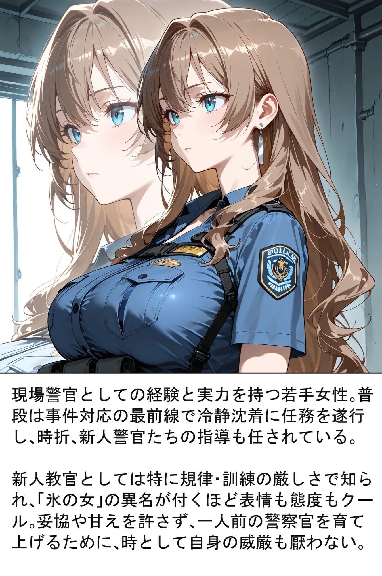 氷の女の威厳崩壊 新人教官・紗季 縄抜け訓練の失敗 サンプル画像 1