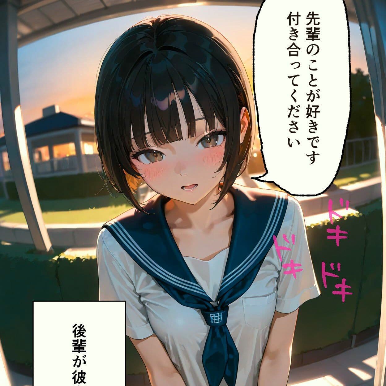 【実話】彼女を俺の性癖に染める過程〜後輩JKがいいなりになるまで〜【第一章】 サンプル画像 2