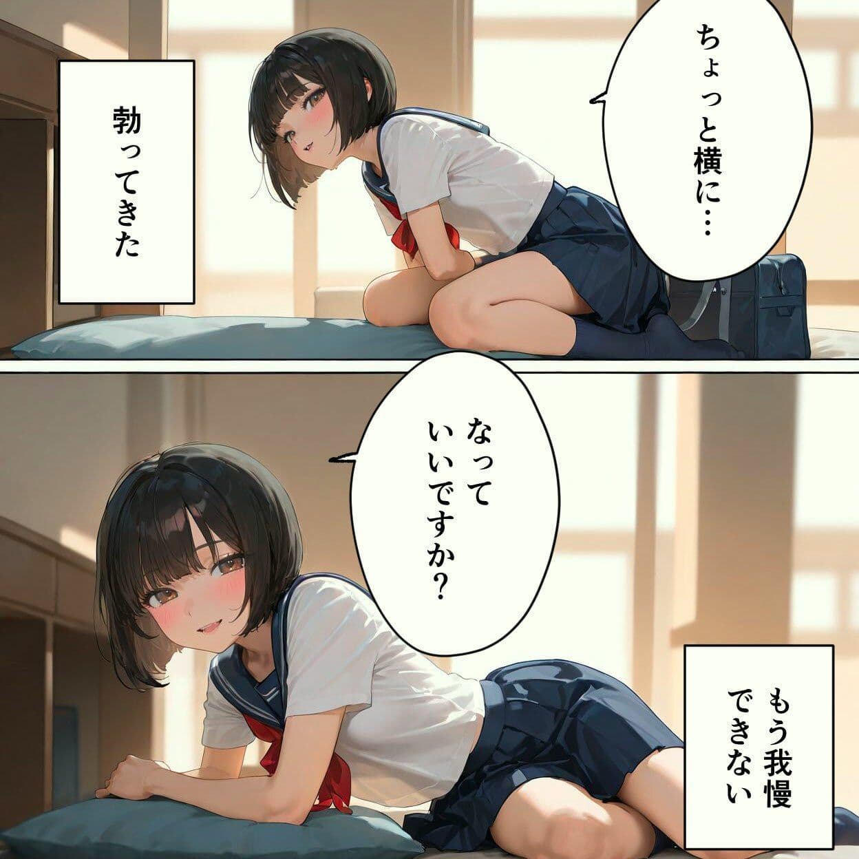 【実話】彼女を俺の性癖に染める過程〜後輩JKがいいなりになるまで〜【第一章】 サンプル画像 5