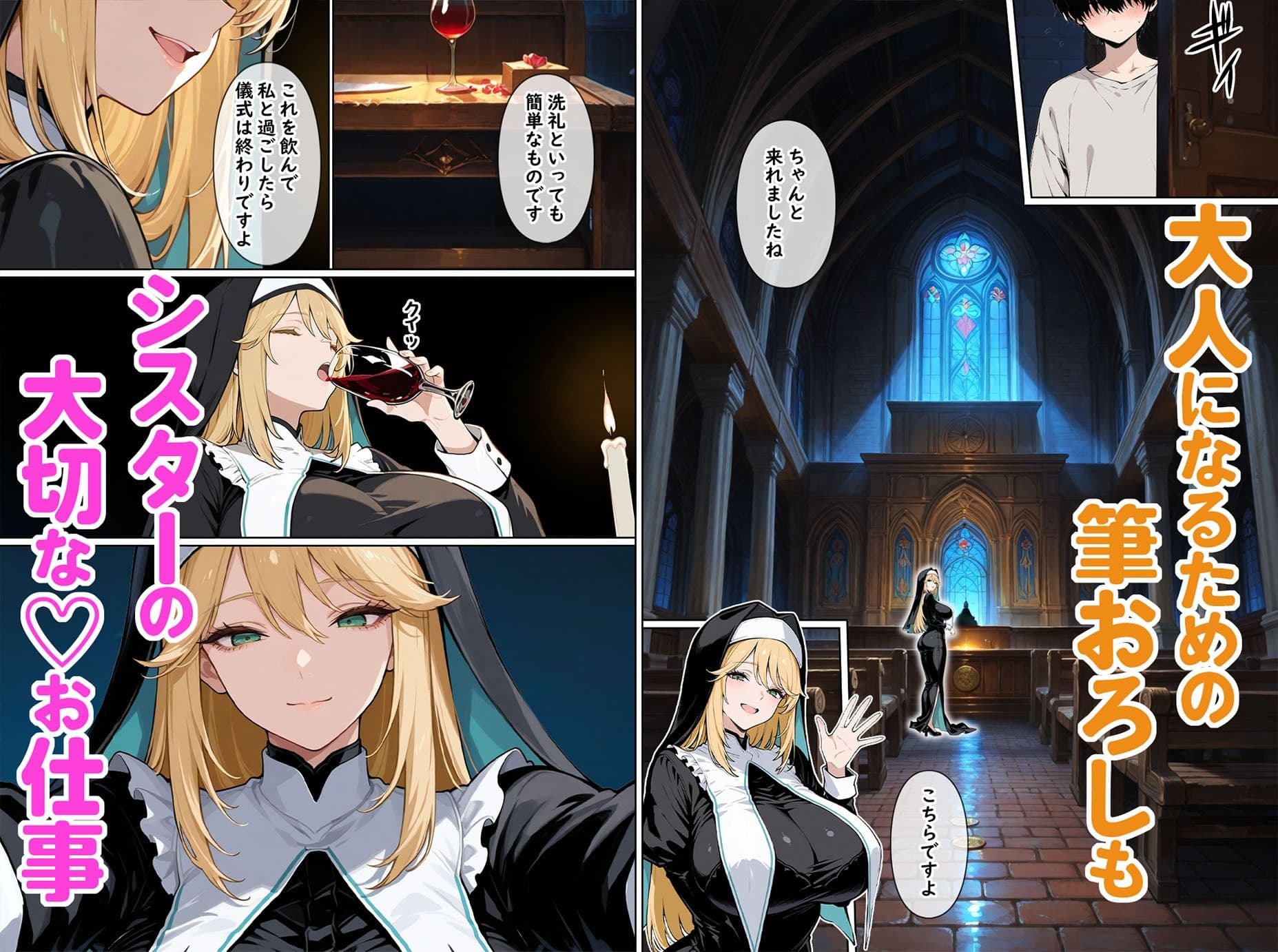 聖女系サキュバスの辺境性活 サンプル画像 4