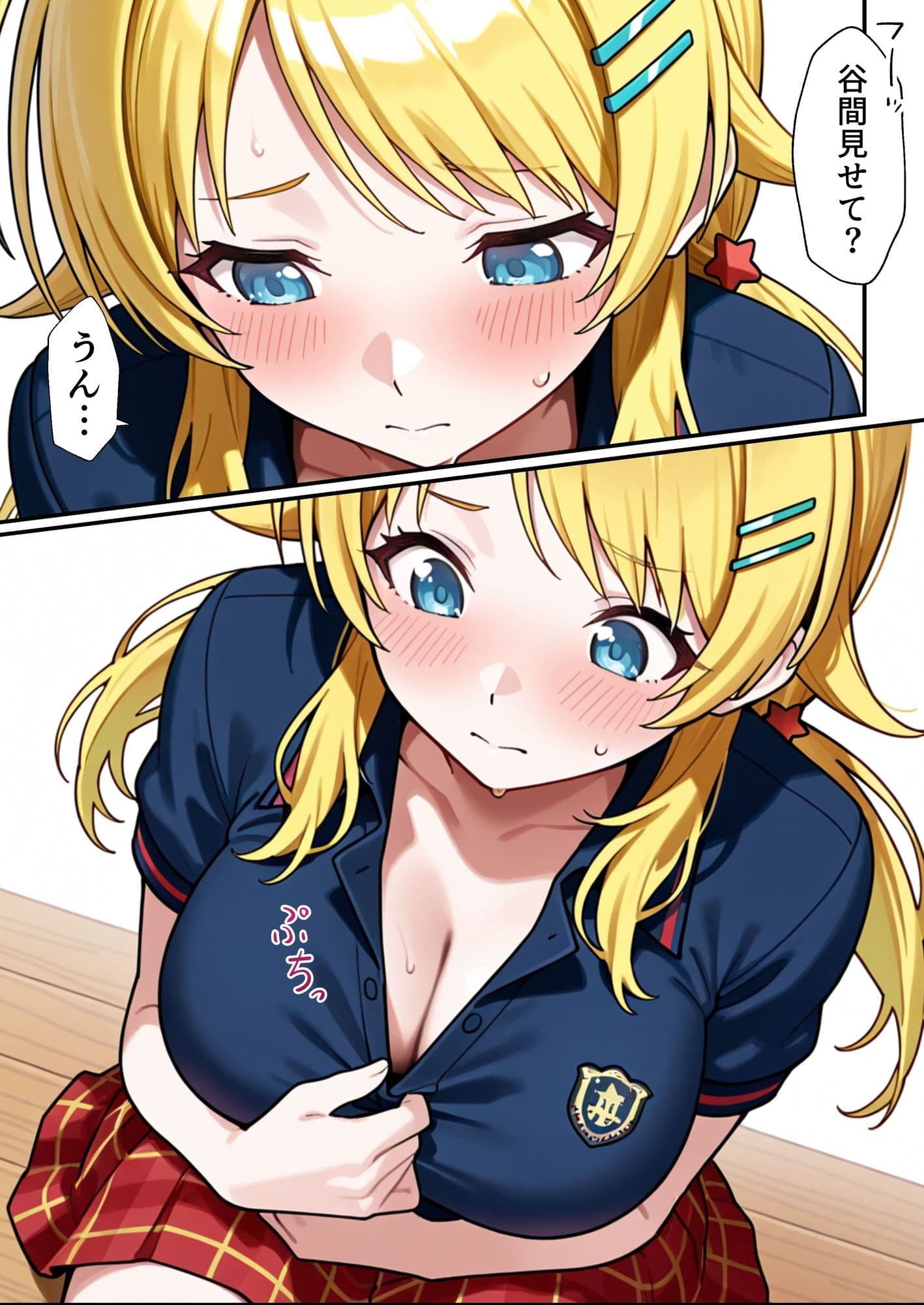 めぐるを盗撮写真で脅してパイズリしてもらう話 サンプル画像 6